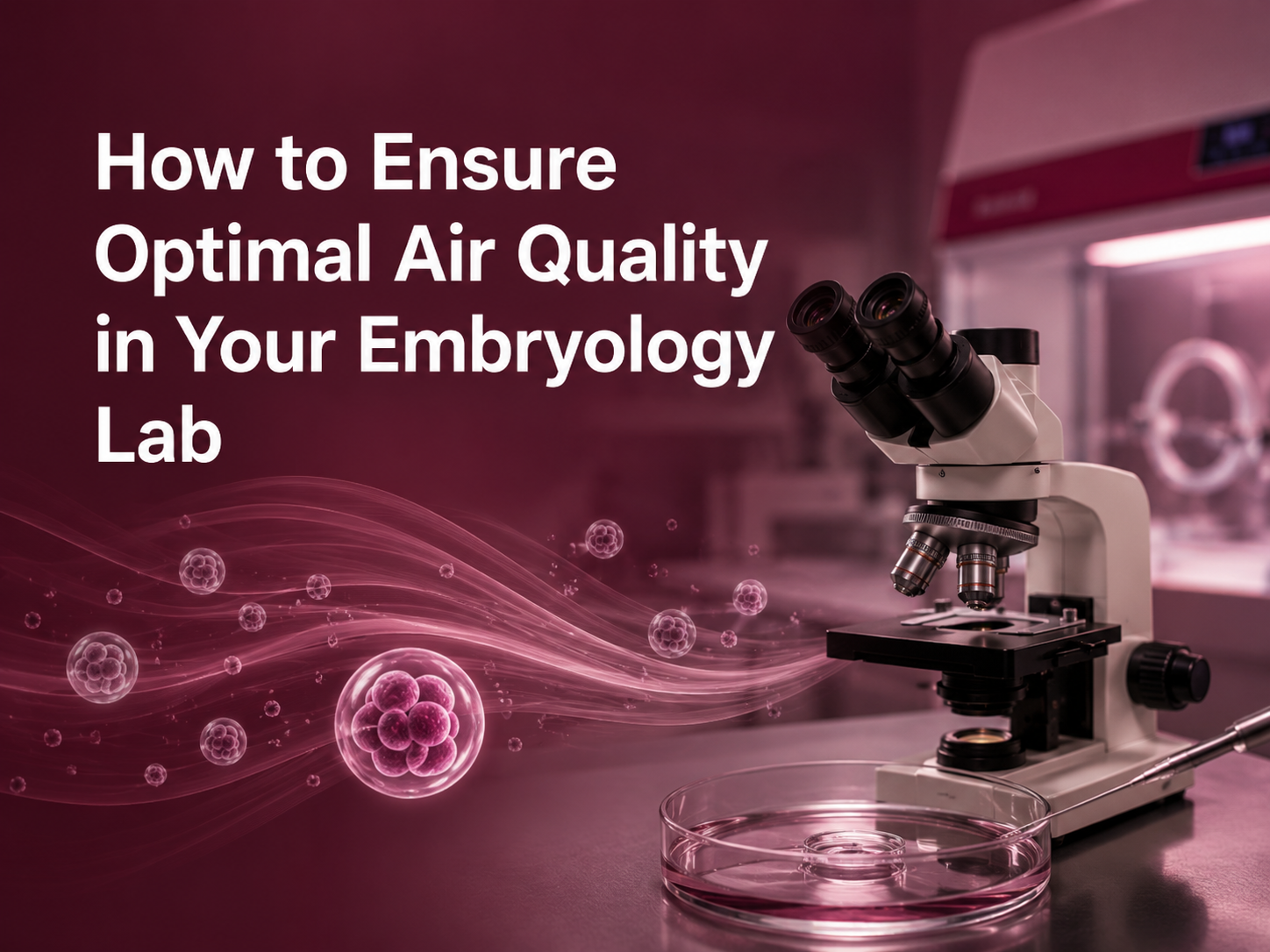 How to Ensure Optimal Air Quality in Your Embryology Lab